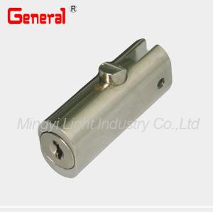 20019 Push/slam Lock Zinc Alloy Cast Bright Nickel Plated 60 Degree Rotation
