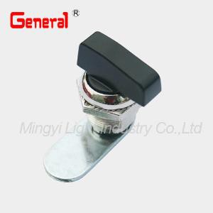 10102 Knob Cam Latch Lock Zinc Alloy Dia Cast Housing and Knob Black Powder Coatted Standard