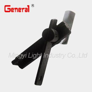 60072 Anti-dust/water Padlock,lever Handle Black Painted Idea for Steel Cabinet with Self-Replacement Function