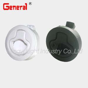 94009/94009L Flush Pull Latch Plane Lock Push to Close Latch Material is PA Black and White Version Available Locking and Non-locking Under Choice Flush Mount Style