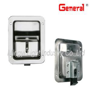 50408 Paddle Handle Latch Middle Size Paddle Latch with Zinc Alloy Bolt Featuring A Paddle Loop;when the Padlock Feature Is Used, The Paddle Can Not Be Lifed; Gasket Optiona