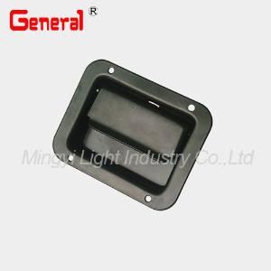 50029 Paddle Handle Latch Non-locking Paddle Handle Lock Steel Pan with Black Powder Coatted Standard Multi Points System;