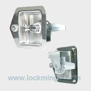 Locking Stainless Steel Flush Door Latch